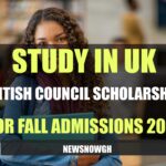 British Council Scholarships 2025 (Study in UK)