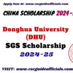 Donghua University SGS Scholarships 2025 in China (Fully Funded)