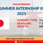 UTRIP Summer Internship 2025 in Japan (Fully Funded)