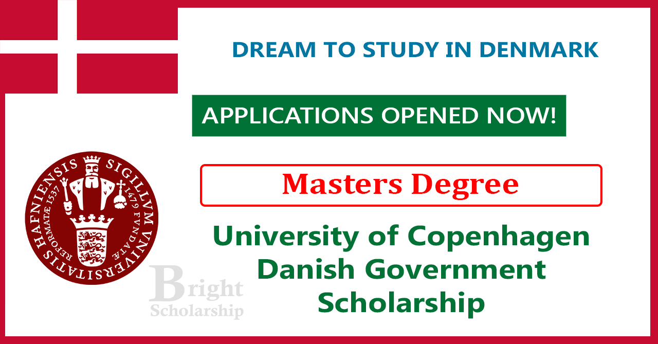 University of Copenhagen Danish Government Scholarships 2025